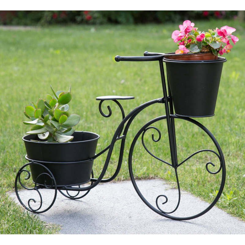 Glitzhome Tricycle Plant Stand & Reviews Wayfair
